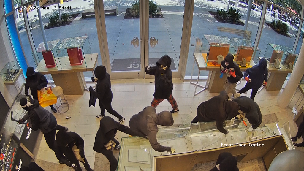 Masked raiders stage armed robbery at jewellery shop