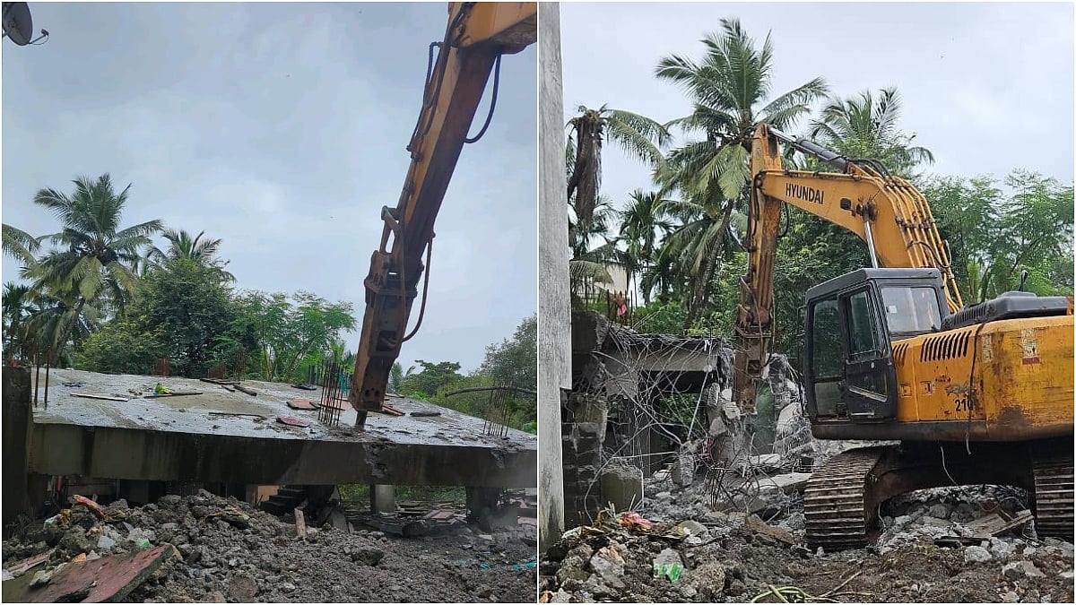 Navi Mumbai News: NMMC Demolishes Unauthorised Construction In Belapur After Repeated Notices