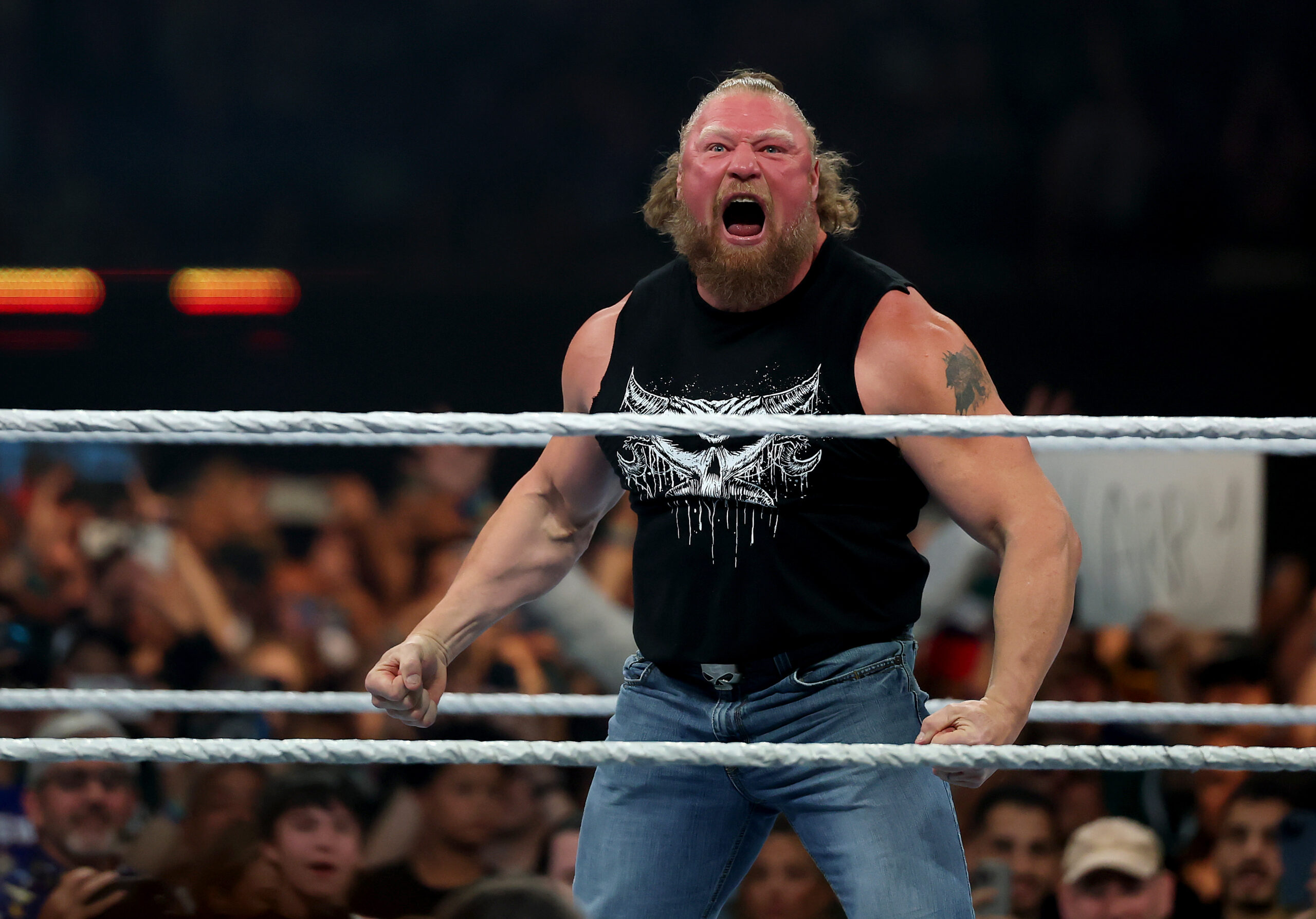 Brock Lesnar Reunites With WWE Legend During Wrestlepalooza