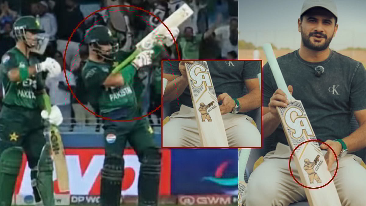 Pakistan Bat Maker Introduces Sahibzada Farhan’s Controversial ‘Gunshot’ Celebration Sticker; Deletes Post After Outrage